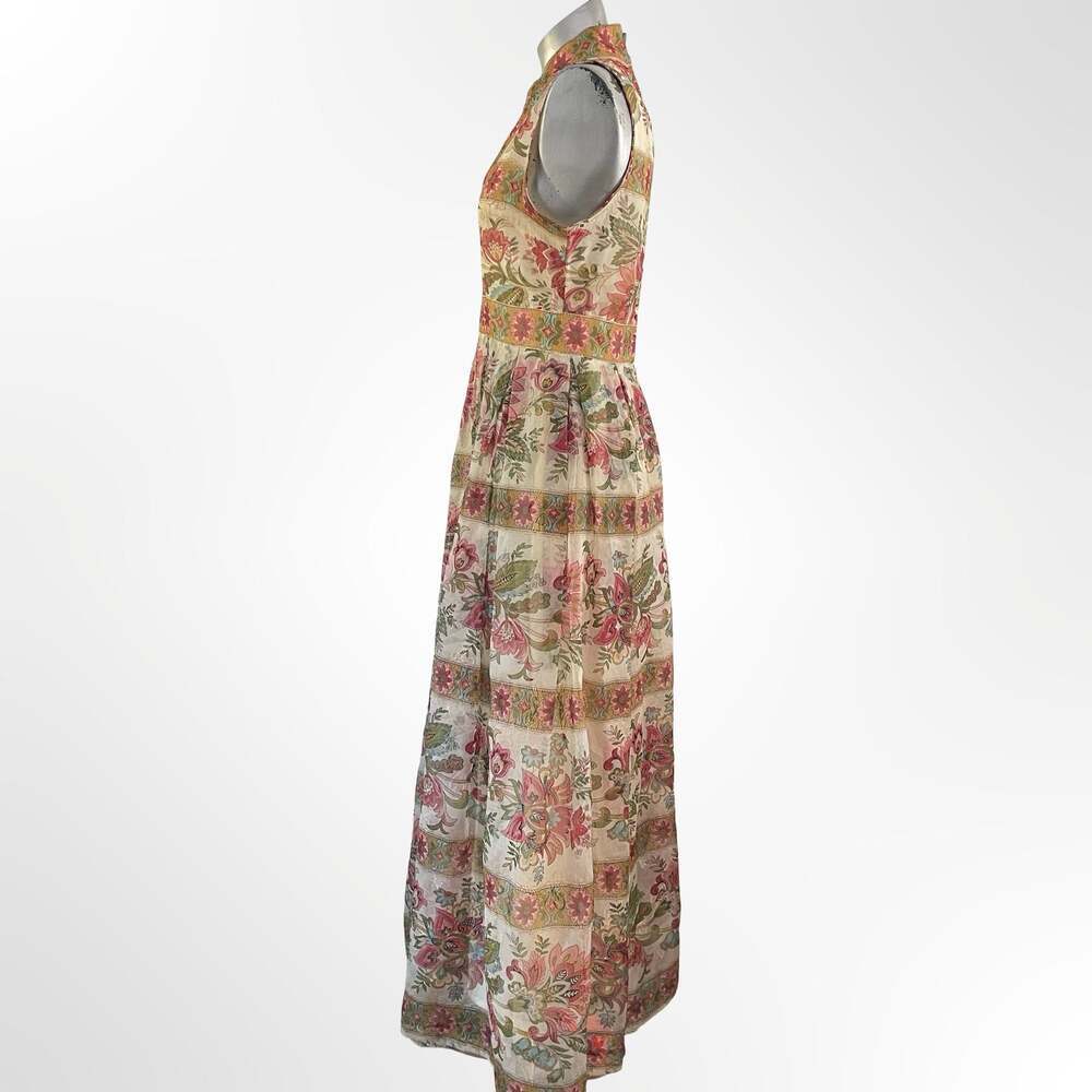 Vintage Avalon Classics Floral Maxi Dress Cottagecore Boho - Picture 5 of 6